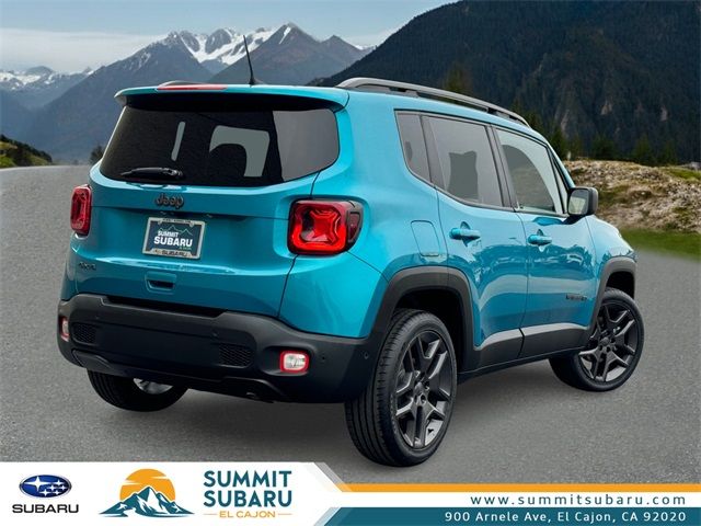 2021 Jeep Renegade 80th Anniversary