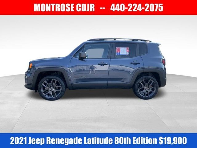 2021 Jeep Renegade 80th Anniversary