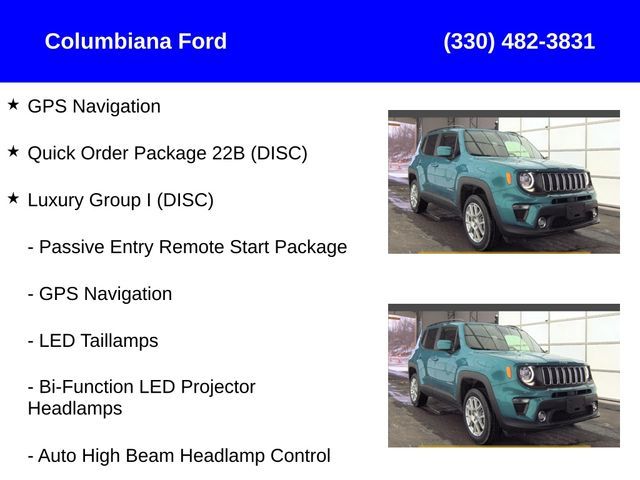 2021 Jeep Renegade Latitude