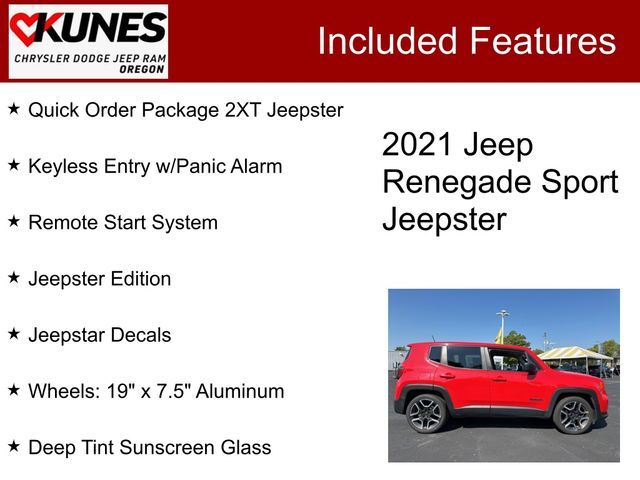 2021 Jeep Renegade Jeepster