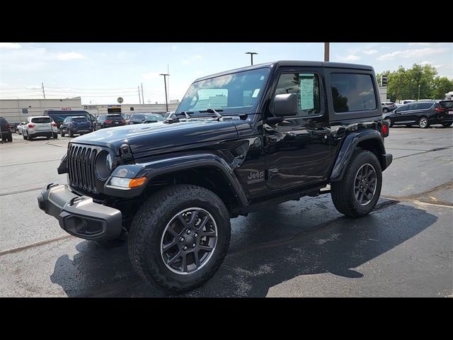 2021 Jeep Wrangler 80th Anniversary