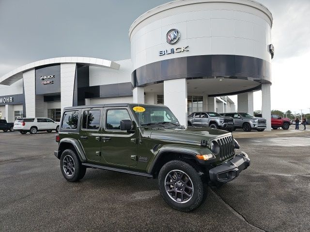 2021 Jeep Wrangler Unlimited 80th Anniversary