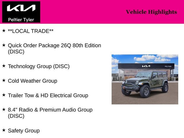 2021 Jeep Wrangler Unlimited 80th Anniversary