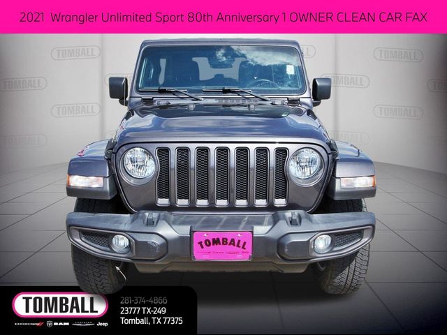 2021 Jeep Wrangler Unlimited 80th Anniversary