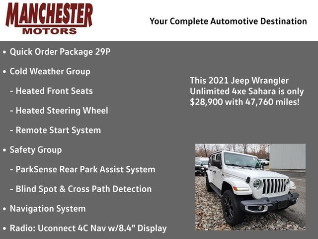 2021 Jeep Wrangler 4xe Unlimited Sahara