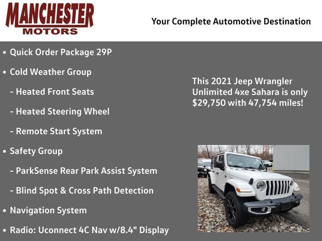 2021 Jeep Wrangler 4xe Unlimited Sahara