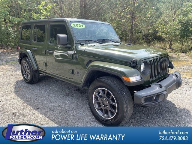 2021 Jeep Wrangler Unlimited 80th Anniversary