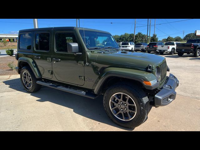 2021 Jeep Wrangler Unlimited 80th Anniversary