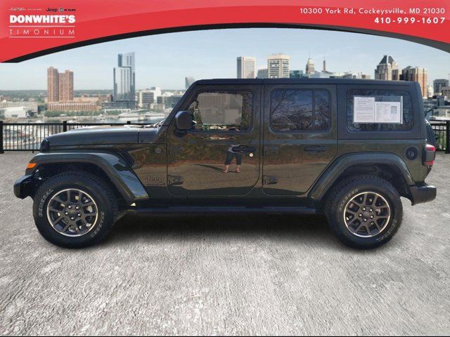 2021 Jeep Wrangler Unlimited 80th Anniversary