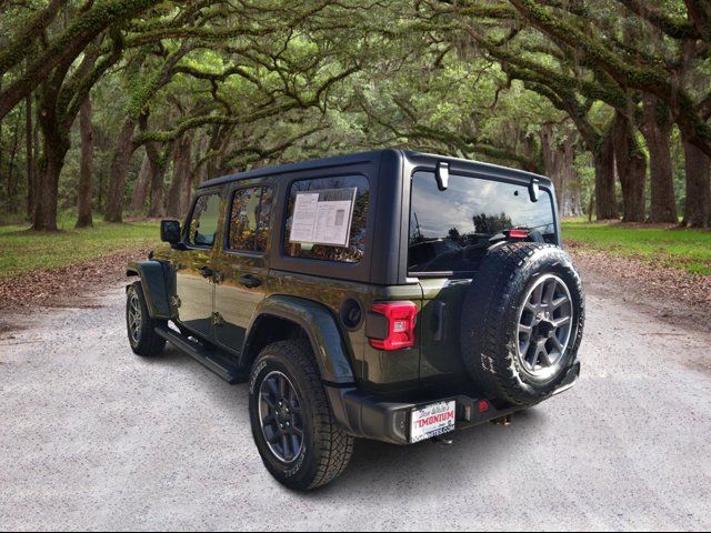 2021 Jeep Wrangler Unlimited 80th Anniversary