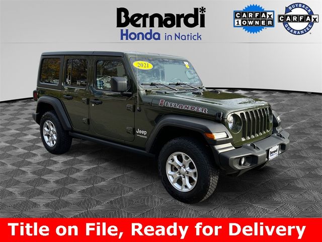 2021 Jeep Wrangler Unlimited Islander