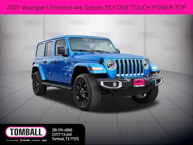 2021 Jeep Wrangler 4xe Unlimited Sahara