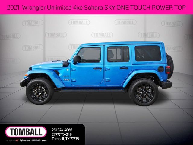 2021 Jeep Wrangler 4xe Unlimited Sahara