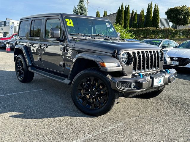 2021 Jeep Wrangler 4xe Unlimited Sahara High Altitude