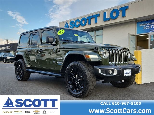 2021 Jeep Wrangler 4xe Unlimited Sahara