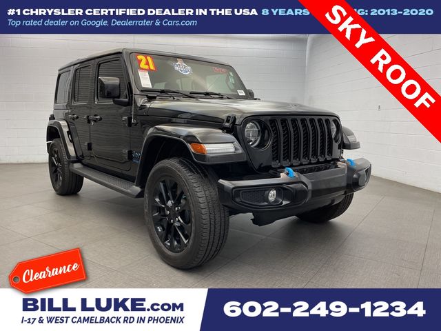 2021 Jeep Wrangler 4xe Unlimited Sahara High Altitude