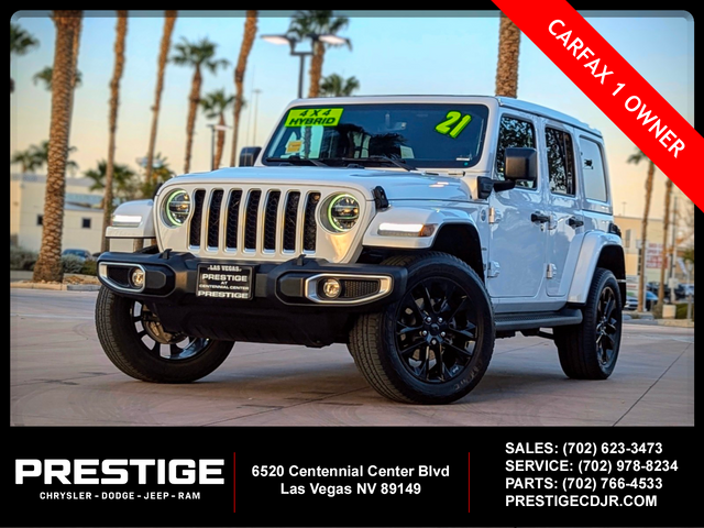 2021 Jeep Wrangler 4xe Unlimited Sahara