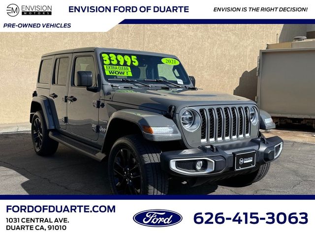 2021 Jeep Wrangler 4xe Unlimited Sahara