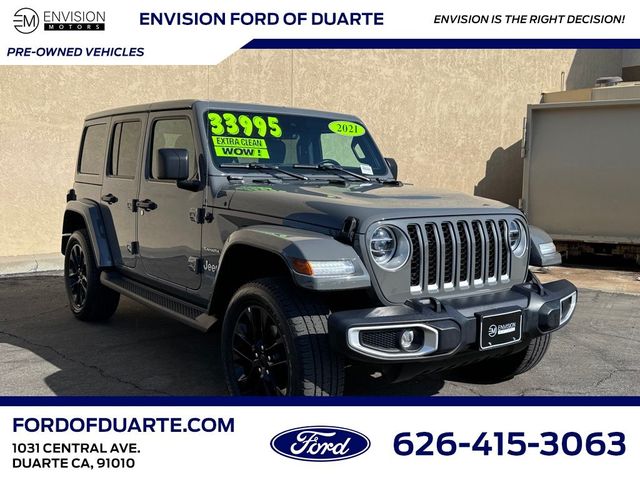 2021 Jeep Wrangler 4xe Unlimited Sahara