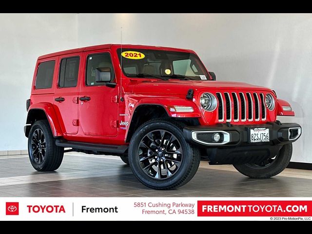 2021 Jeep Wrangler 4xe Unlimited Sahara