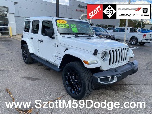 2021 Jeep Wrangler 4xe Unlimited Sahara