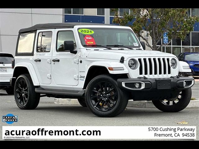 2021 Jeep Wrangler 4xe Unlimited Sahara