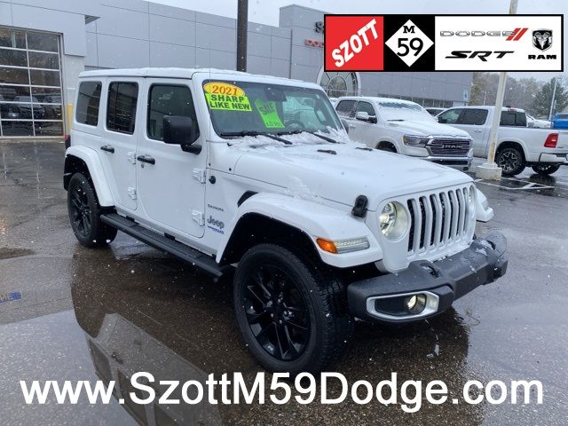 2021 Jeep Wrangler 4xe Unlimited Sahara