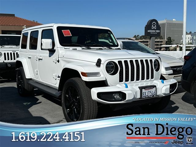 2021 Jeep Wrangler 4xe Unlimited Sahara High Altitude