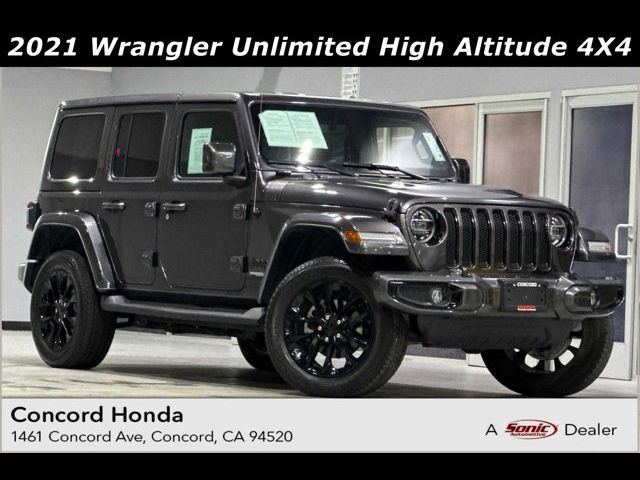 2021 Jeep Wrangler Unlimited Sahara High Altitude