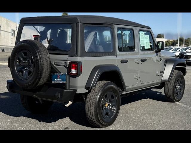 2021 Jeep Wrangler Unlimited Sport