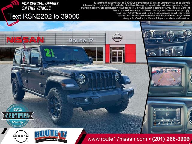 2021 Jeep Wrangler Unlimited Willys