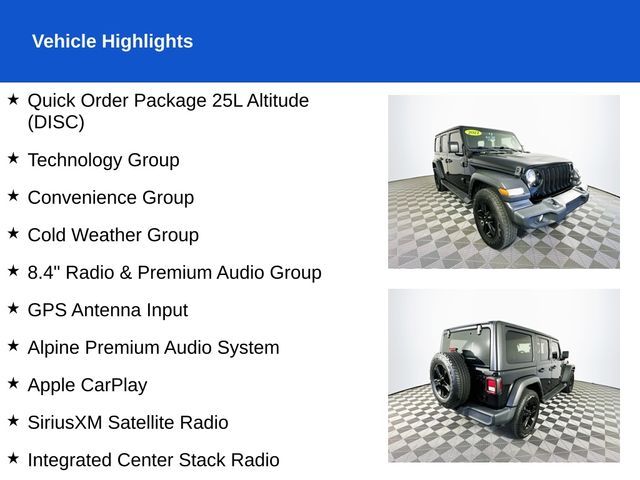 2021 Jeep Wrangler Unlimited Sport Altitude