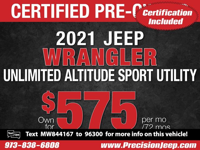 2021 Jeep Wrangler Unlimited Sport Altitude