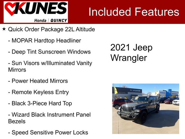 2021 Jeep Wrangler Unlimited Sport Altitude