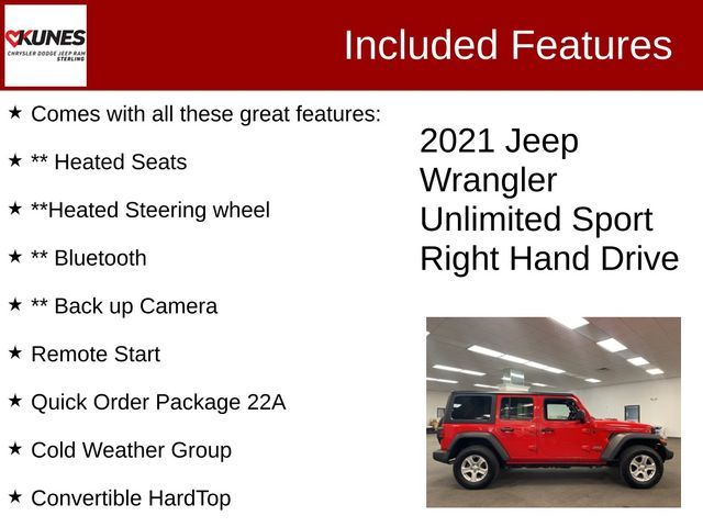 2021 Jeep Wrangler Unlimited Sport