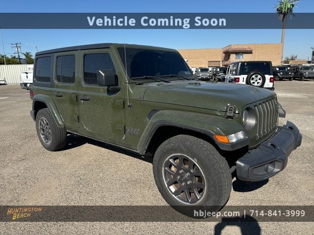 2021 Jeep Wrangler Unlimited 80th Anniversary