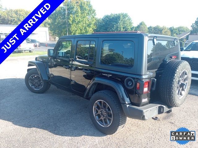 2021 Jeep Wrangler Unlimited 80th Anniversary