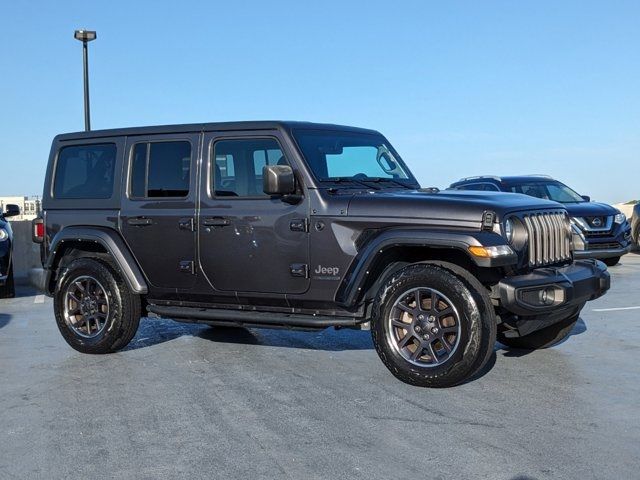 2021 Jeep Wrangler Unlimited 80th Anniversary