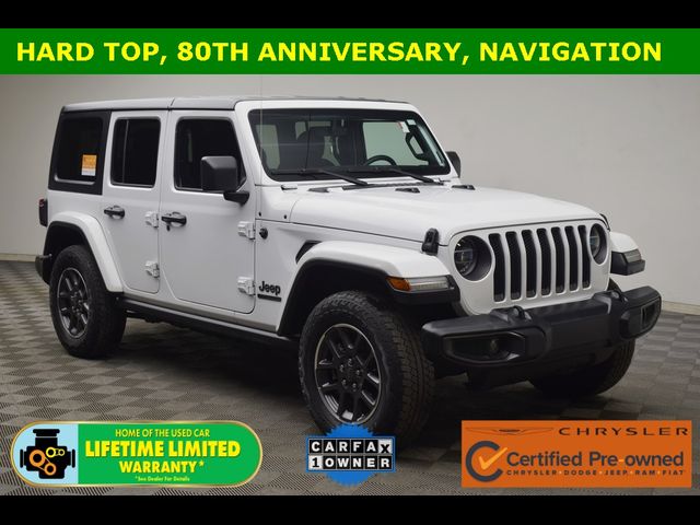 2021 Jeep Wrangler 80th Anniversary