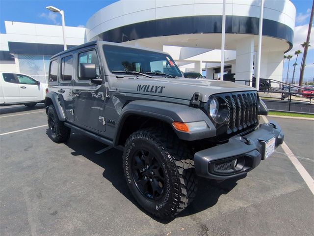 2021 Jeep Wrangler Unlimited Willys Sport