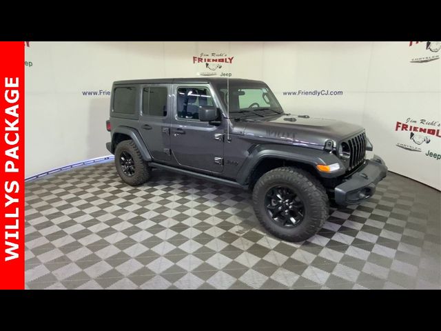 2021 Jeep Wrangler Unlimited Willys