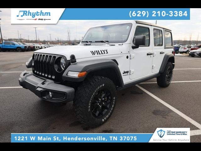 2021 Jeep Wrangler Unlimited Willys