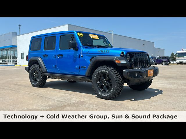 2021 Jeep Wrangler Unlimited Willys