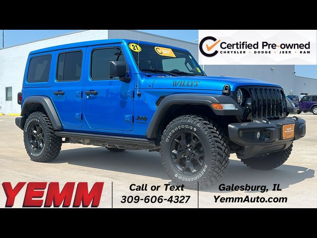 2021 Jeep Wrangler Unlimited Willys