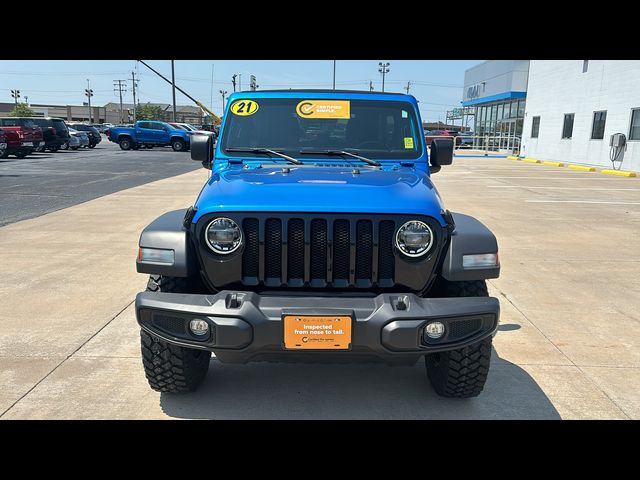 2021 Jeep Wrangler Unlimited Willys