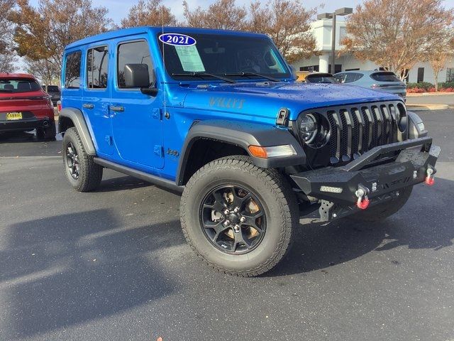 2021 Jeep Wrangler Unlimited Willys