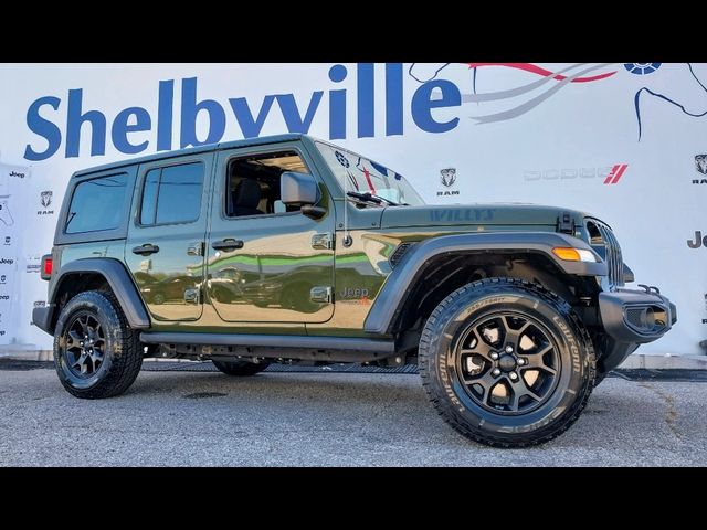 2021 Jeep Wrangler Unlimited Willys