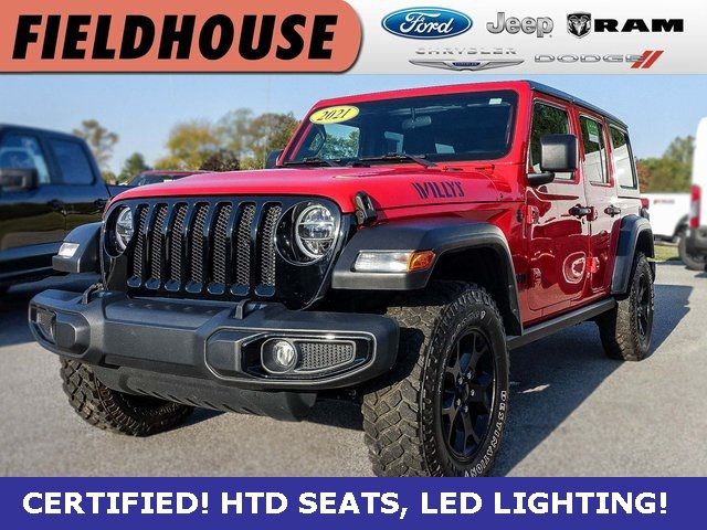 2021 Jeep Wrangler Unlimited Willys