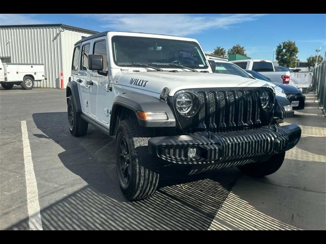 2021 Jeep Wrangler Unlimited Willys