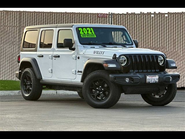 2021 Jeep Wrangler Unlimited Willys